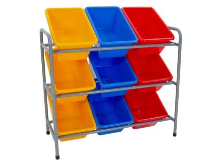 12bins Metal Frame Storage Organizer