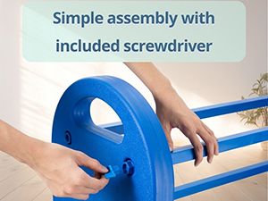 ● Assemble Convenience: Forget about the hassle of tools; our organizer is designed for easy assembly with an included plastic screwdriver, which simplifies the setting up process, ensuring quick and safe assembly.