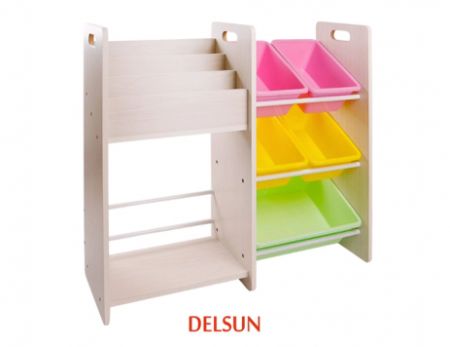 Kids Furniture, Storage Organizer, Delsun, Taiwanese Manufacturer