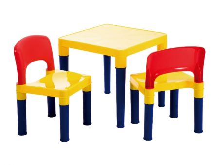 Kids Plastic Table and Chair Set