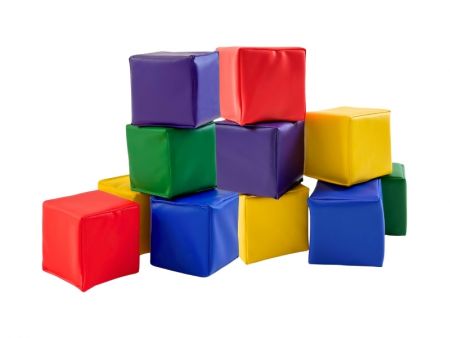 Toddler Foam Block Set, Colorful & Safe - Item #060606 Best Solution for Foam Blocks