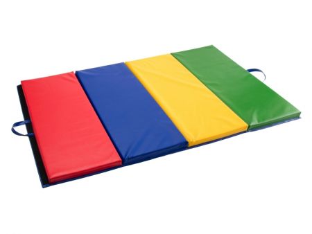 4 x 4 Folding Tumbling Mat - Item #M484820 Best Solution For Folding Tumbling Mat