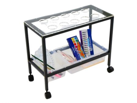 Paint Storage Trolley with 3 Bins - Item #7782 Best Solution For Paint Storage