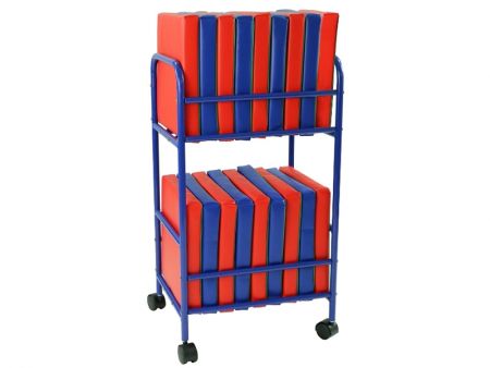 Metal Storage Trolley for Floor Seats - Item #373 Best Solution for Floor Seats