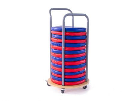 Mobile Cushion Cart for Classroom - Item #375 Best Solution for Cushion Storage