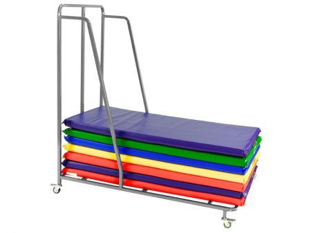 Rest Mat Trolley for Classroom - Item #381S Best Solution for Mat Storage