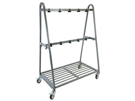 Backpack Trolley with Hooks for Classroom - Item #391 Best Solution for Backpack Storage