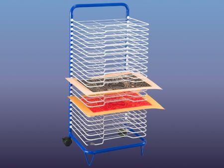 25 Layers Drying Rack for Classroom - Item #7725 Best Solution for Drying Rack