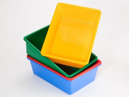 Economical Storage Bins for Classroom - Item #881T, #882T Best Solution For Storage Bins