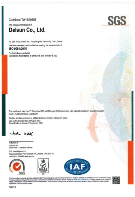 Delsun - ISO 9001